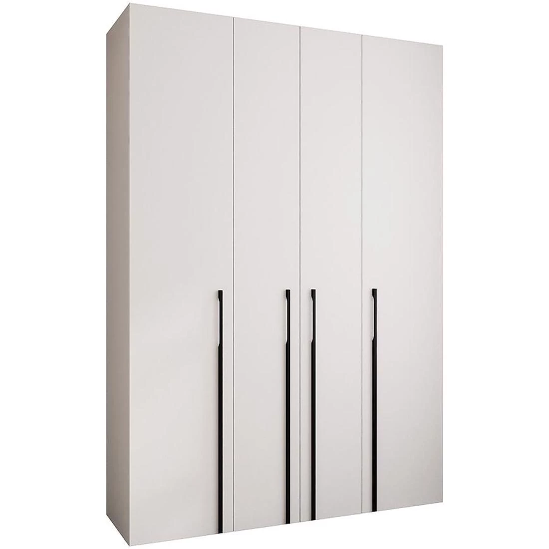 Como 3-170 ormar 50x170x245,5 cm belo/crni