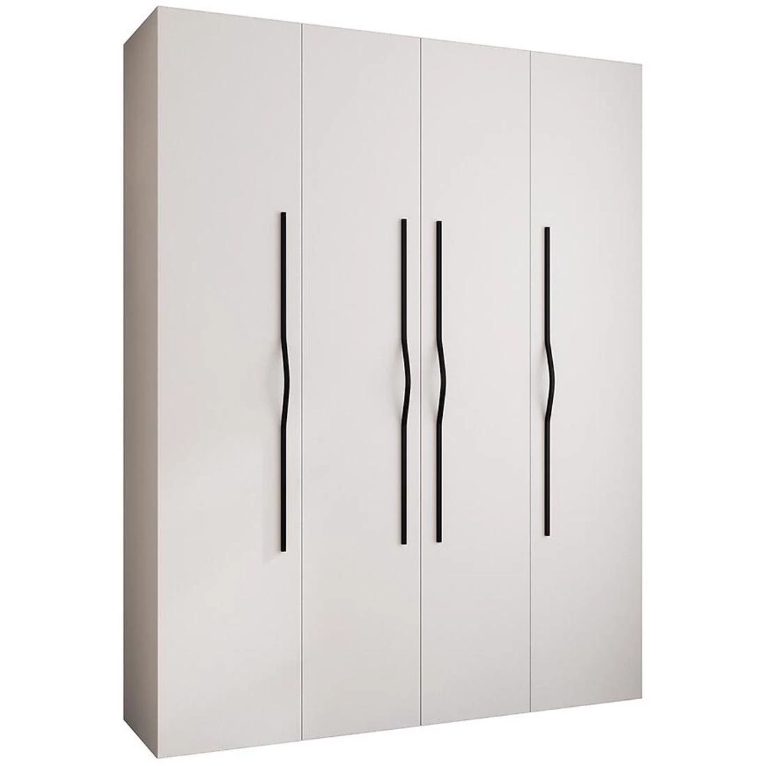 Como 2-190 ormar 50x190x245,5 cm belo/crni