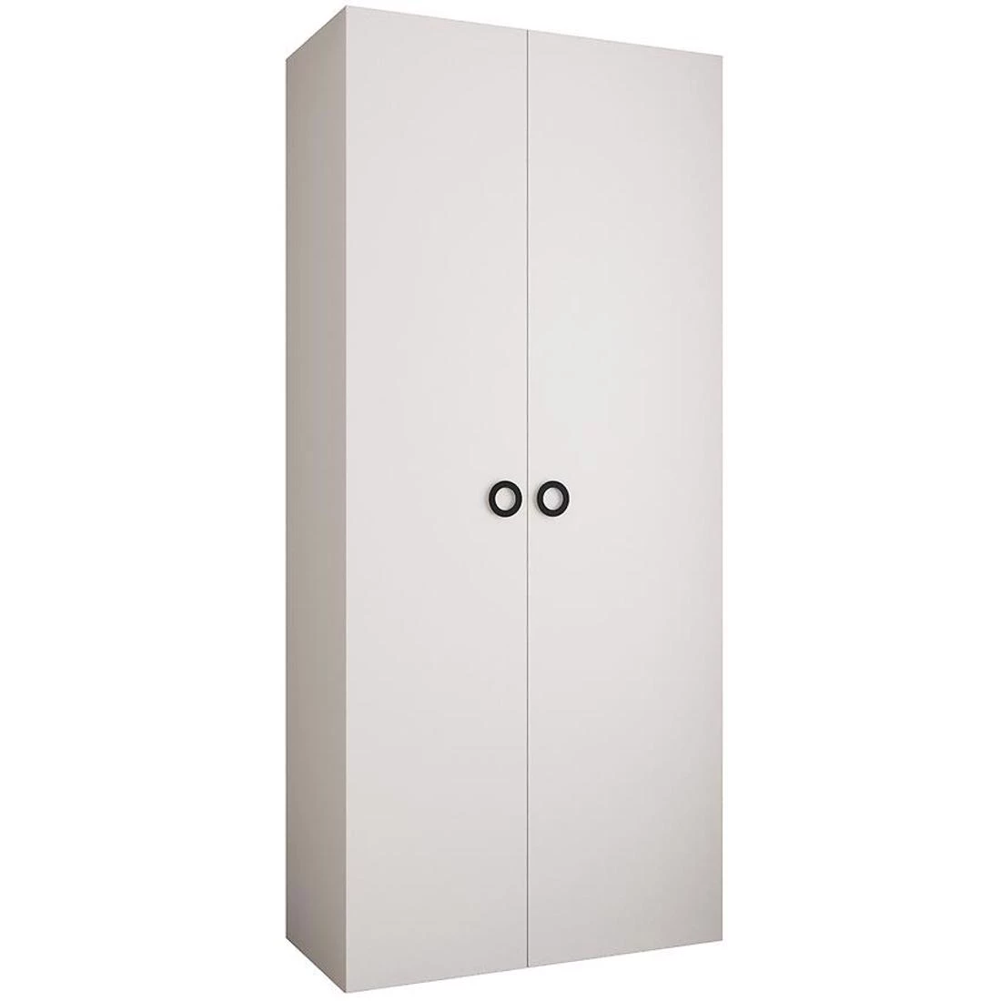 Como 1-110 ormar 50x110x245,5 cm bela/crna