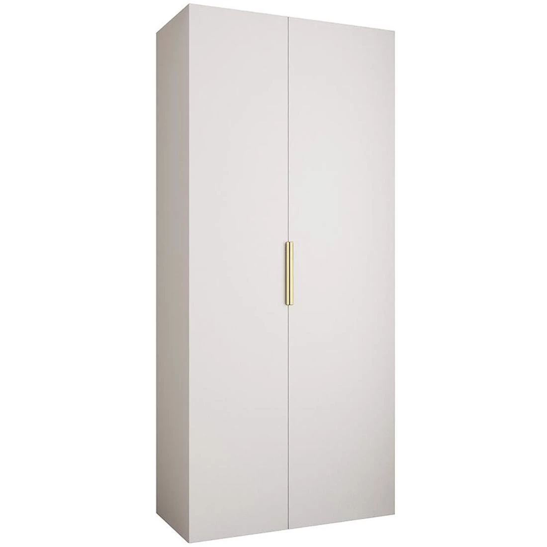 Como 4-110 ormar 40x110x245,5 cm bela/zlatna
