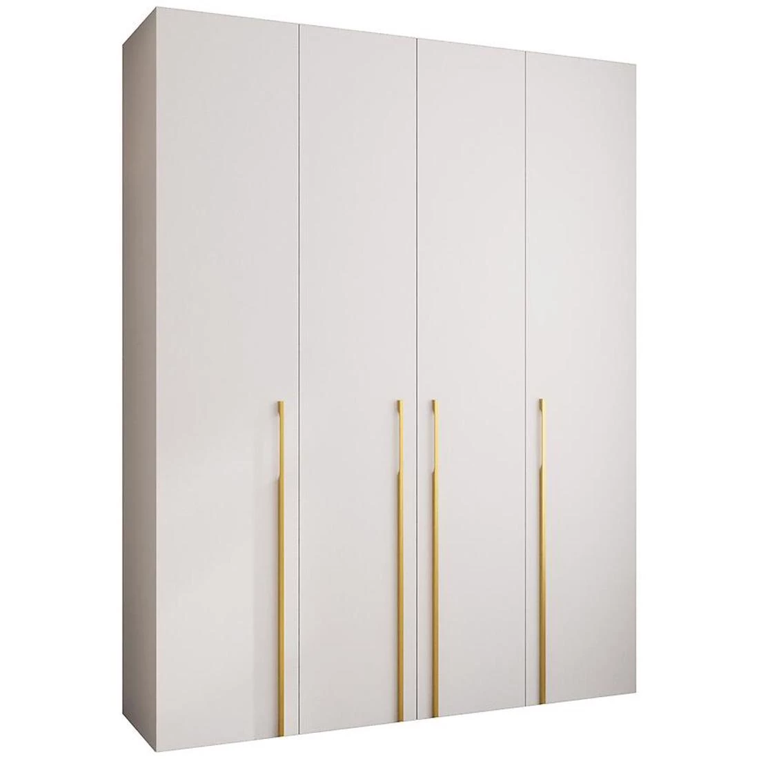 Como 3-190 ormar 40x190x245,5 cm bijeli/zlatni