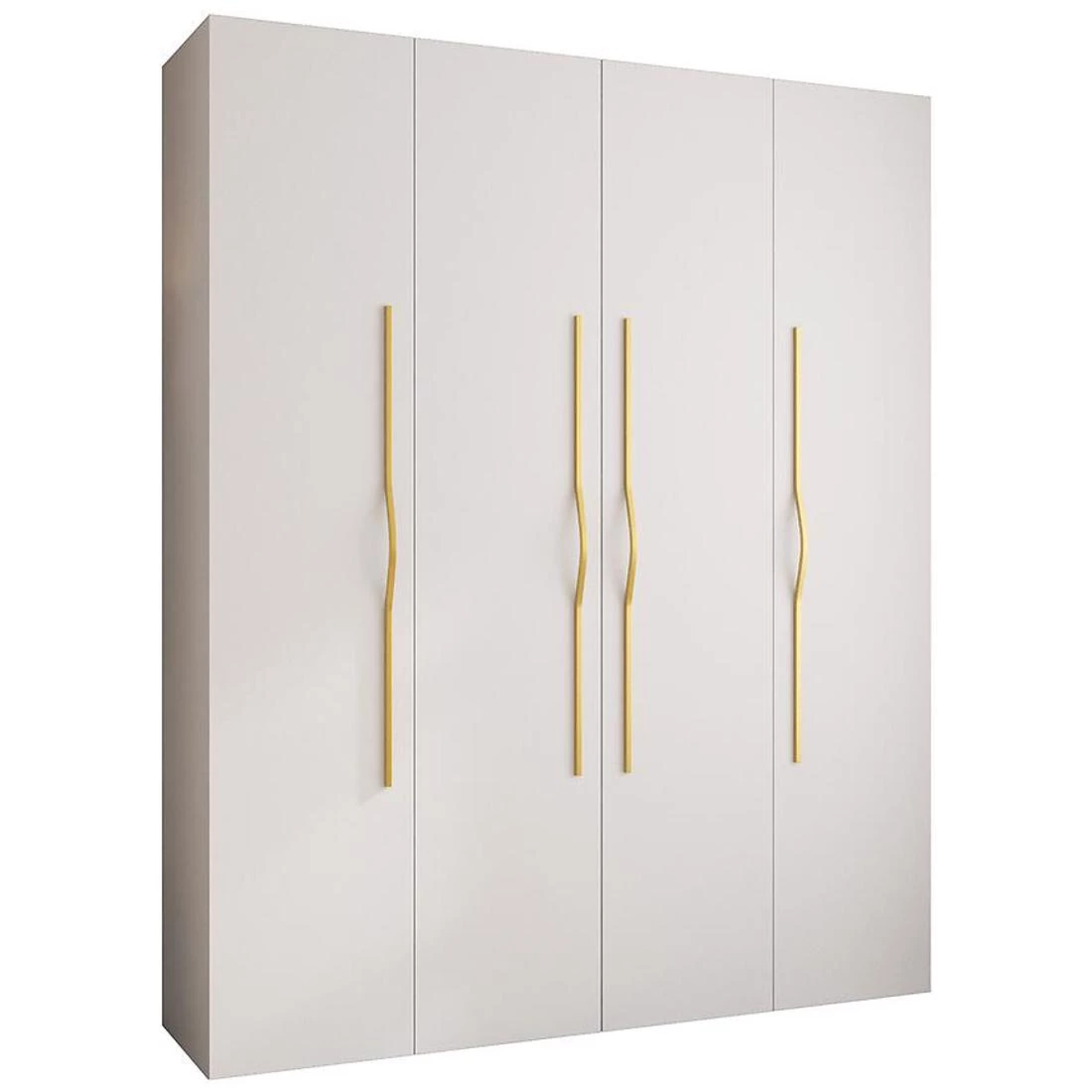 Como 2-200 ormar 40x200x245,5 cm belo/zlatno