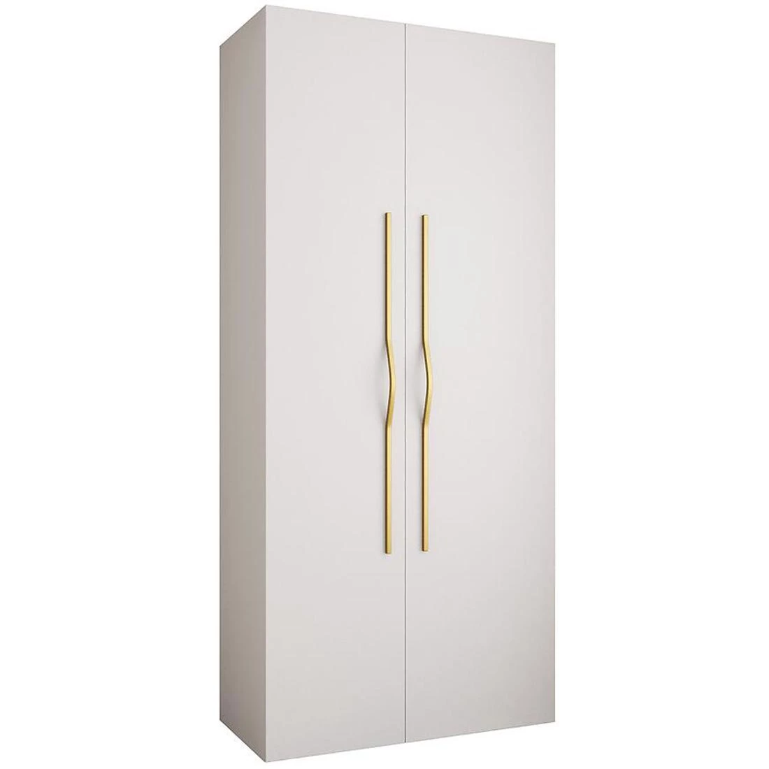 Como 2-110 ormar 40x110x245,5 cm bela/zlatna