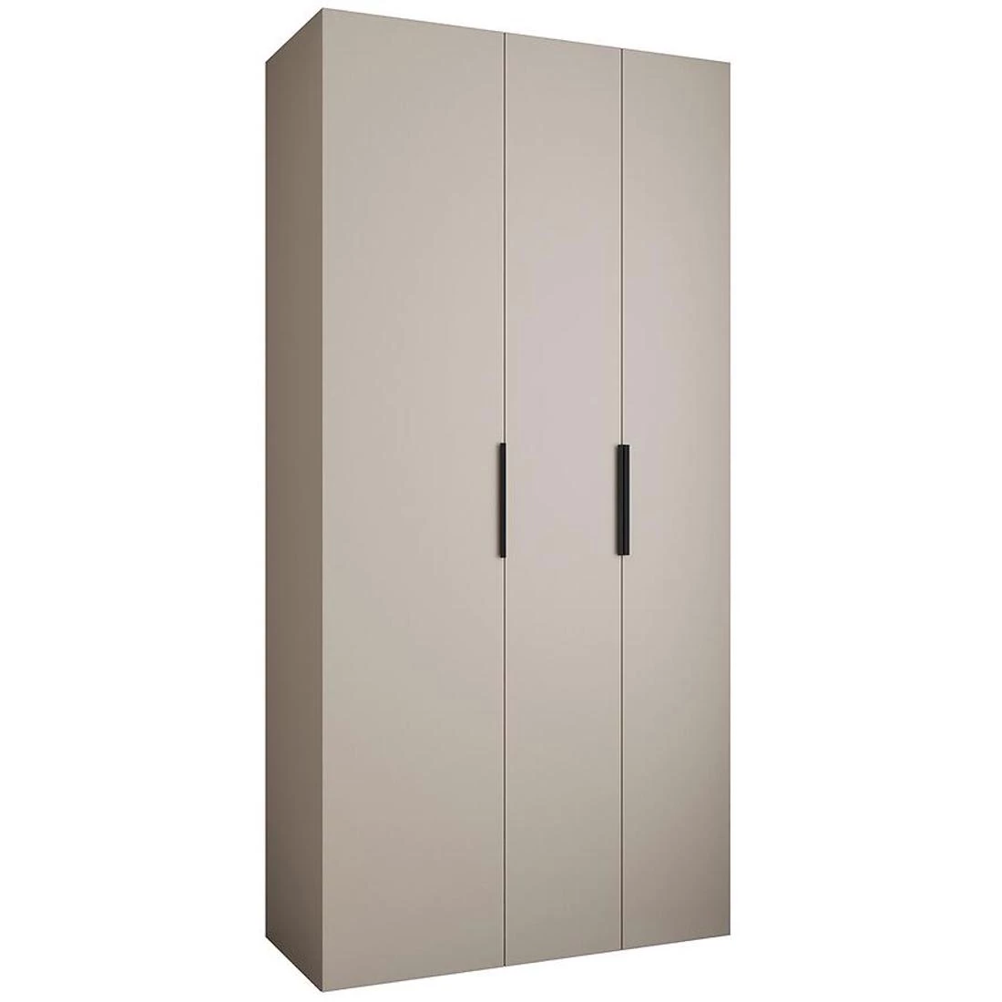 Como 4-120 ormar  50x120x245,5 cm kašmir/crna