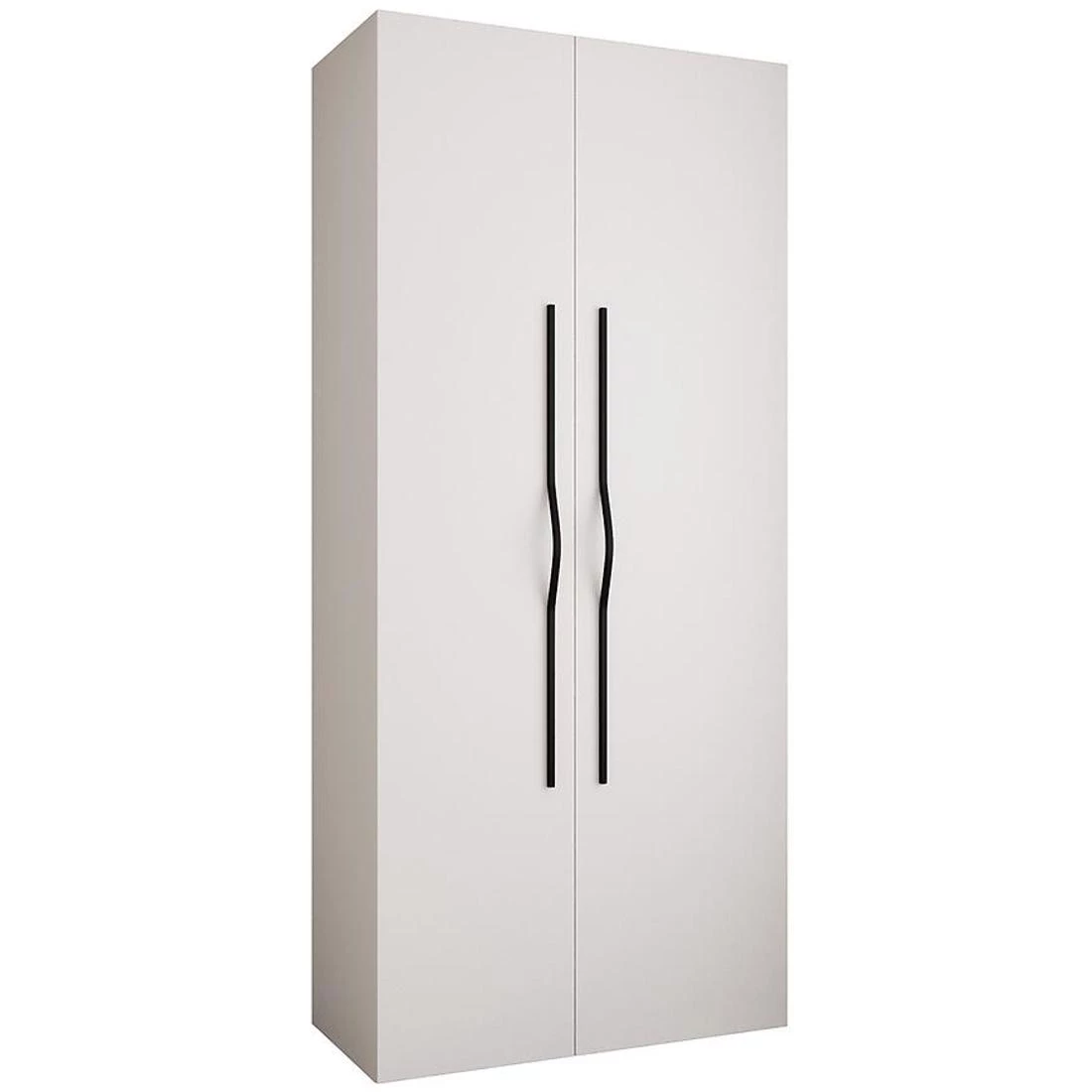 Como 2-110 ormar 50x110x245,5 cm bela/crna