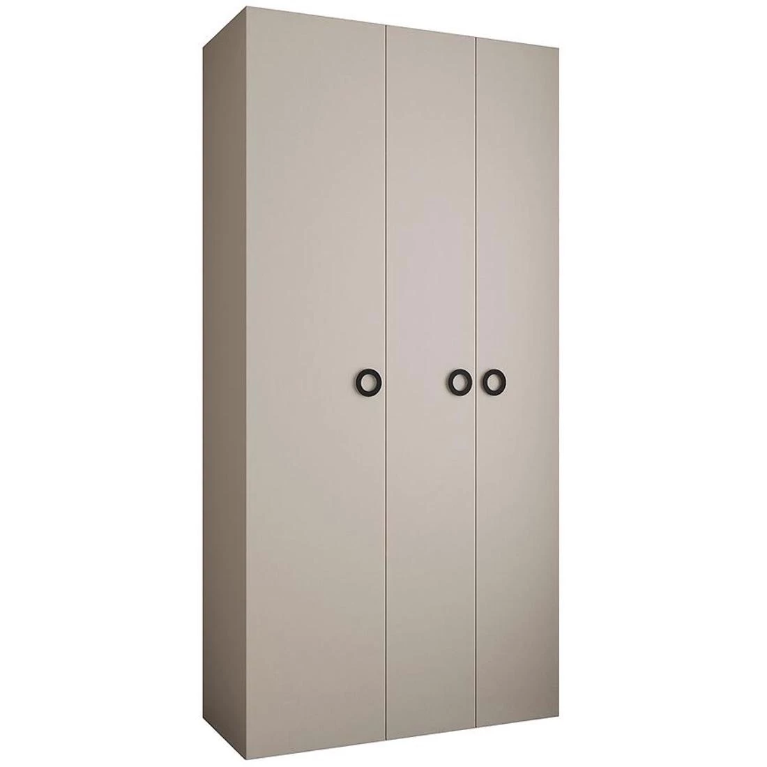 Como 1-120 ormar 50x120x245,5 cm kašmir/crna