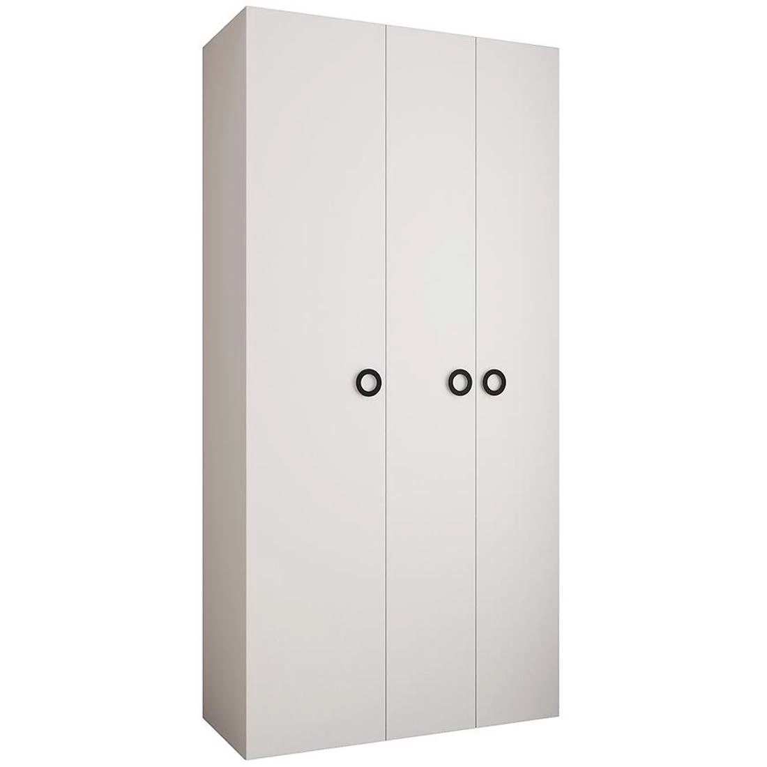 Como 1-120 ormar 50x120x245,5 cm bela/crna