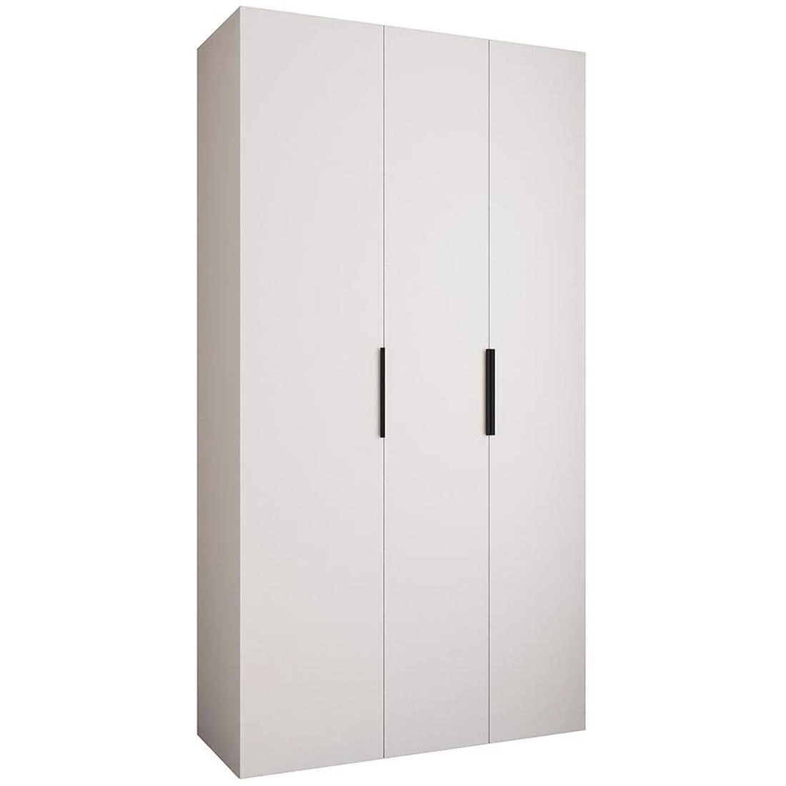 Como 4-130 ormar 40x130x245,5 cm  belo/crni