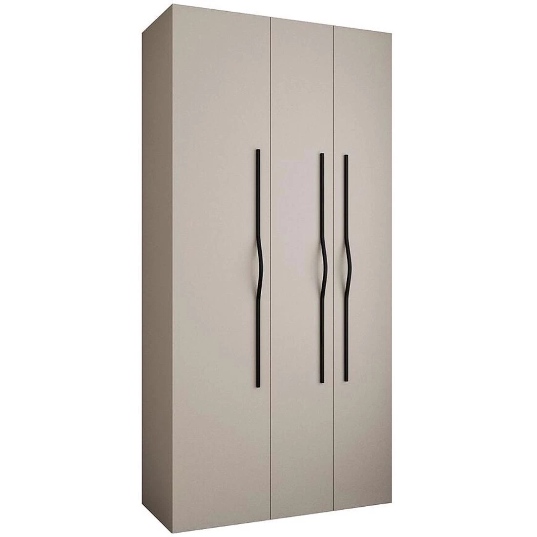 Como 2-120 ormar 40x120x245,5 cm kašmir/crna