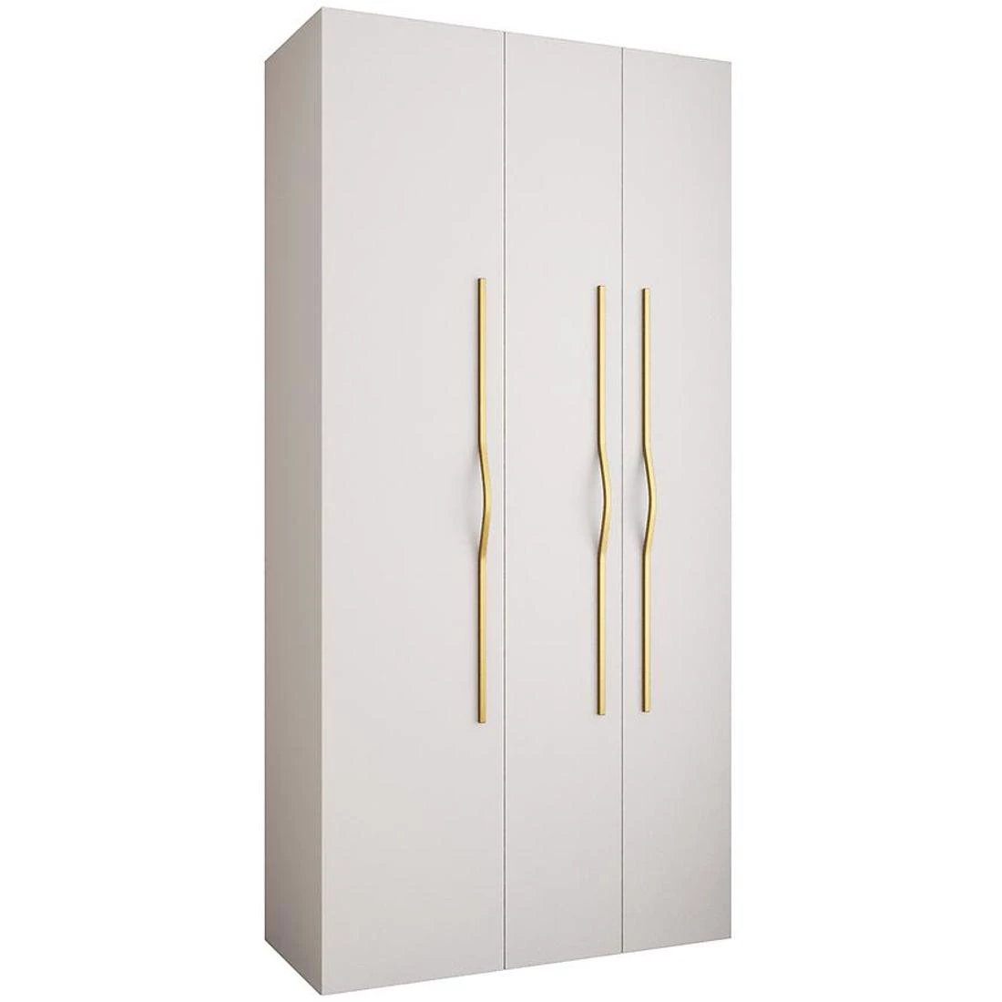 Como 2-120 ormar 40x120x245,5 cm bela/zlatna