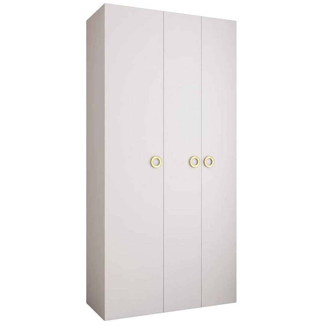 Como 1-120 ormar 40x120x245,5 cm bela/zlatna