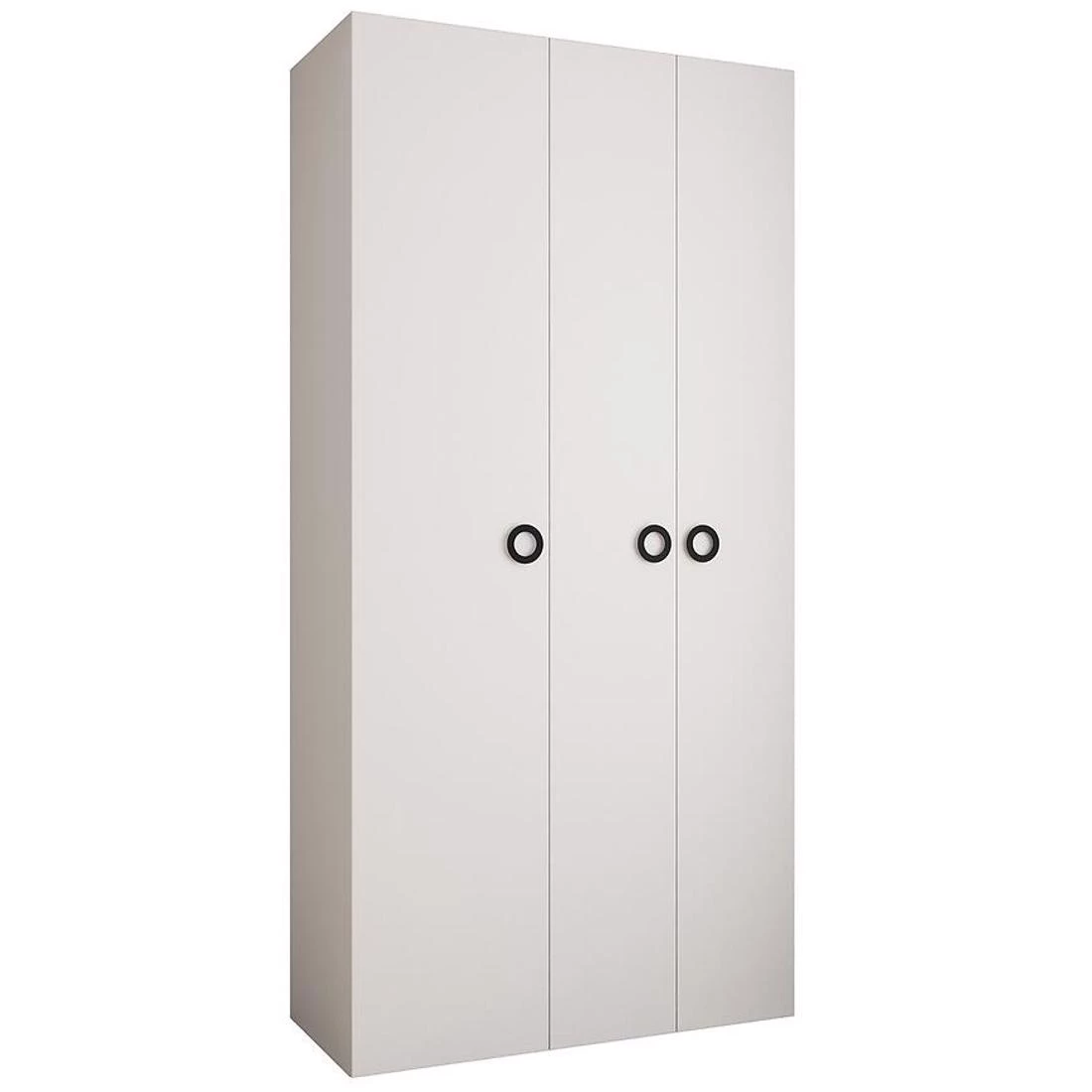 Como 1-120 ormar 40x120x245,5 cm  bela/crna