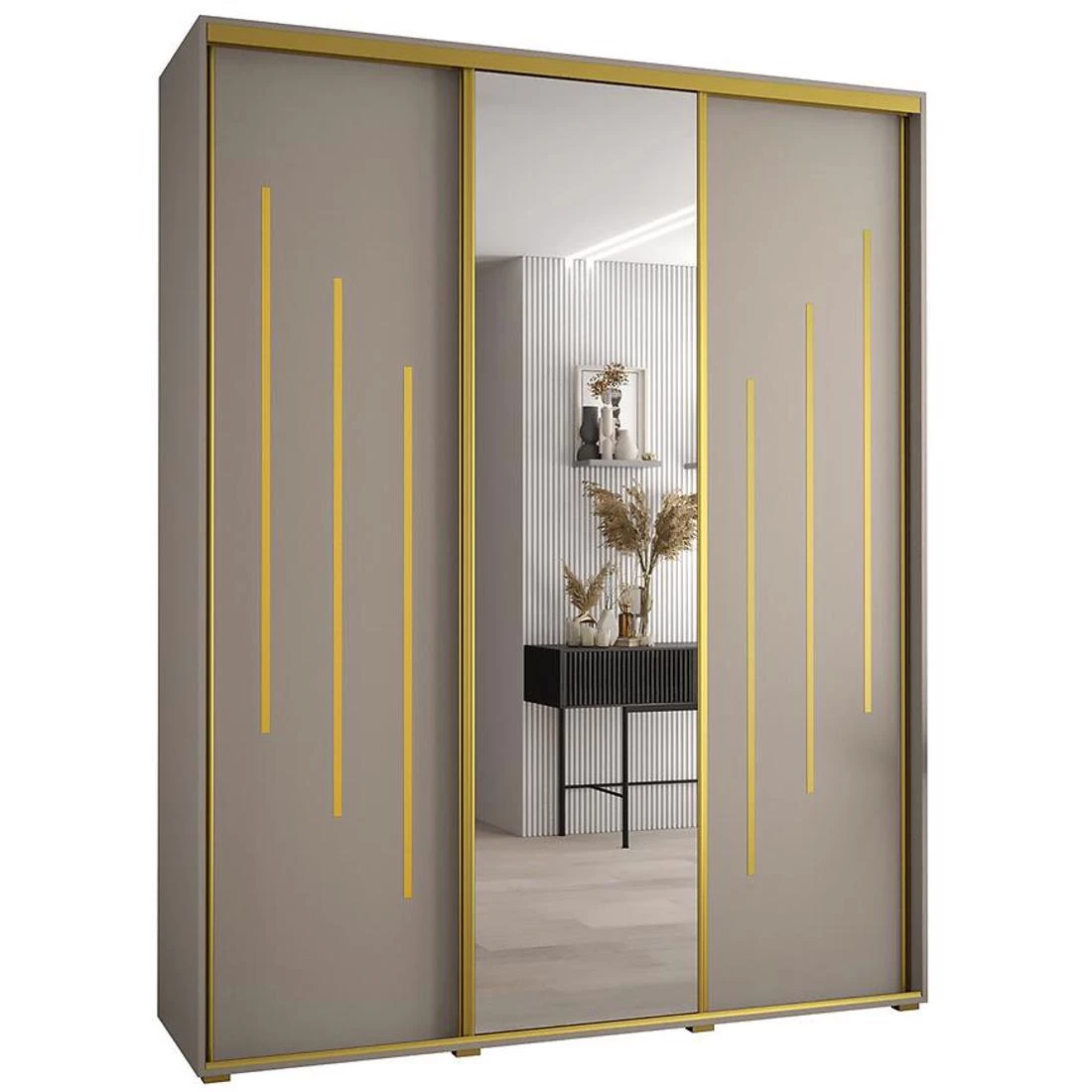 Dakota 9 klizni ormar 190x60x235,2 cm kašmir