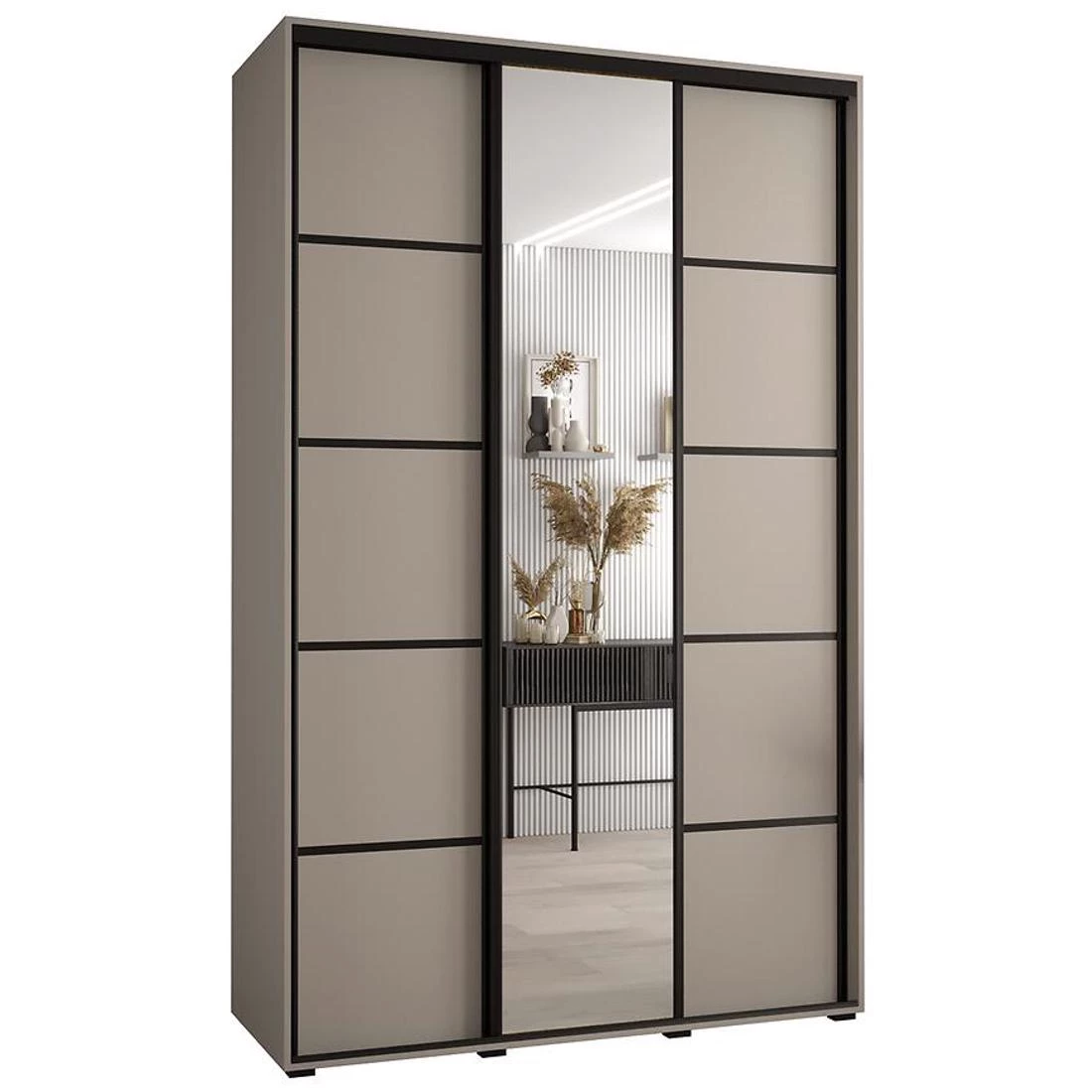 Dakota 5 klizni ormar 200x60x235,2 cm kašmir