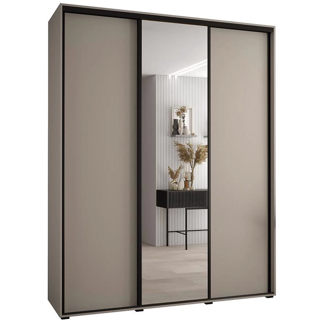 Dakota 3 klizni ormar 160x60x235,2 cm kašmir