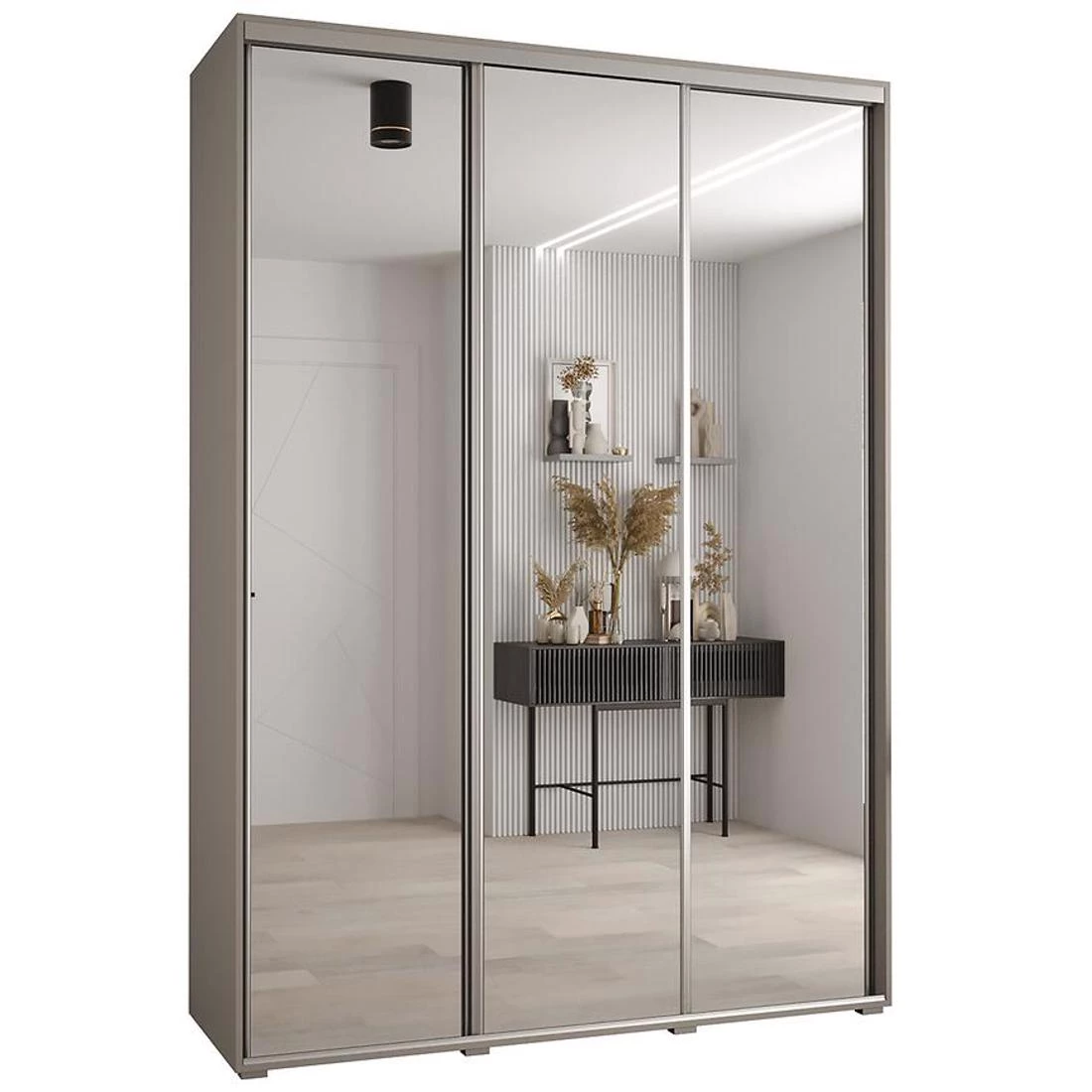 Dakota 2 klizni ormar 150x45x235,2 cm kašmir