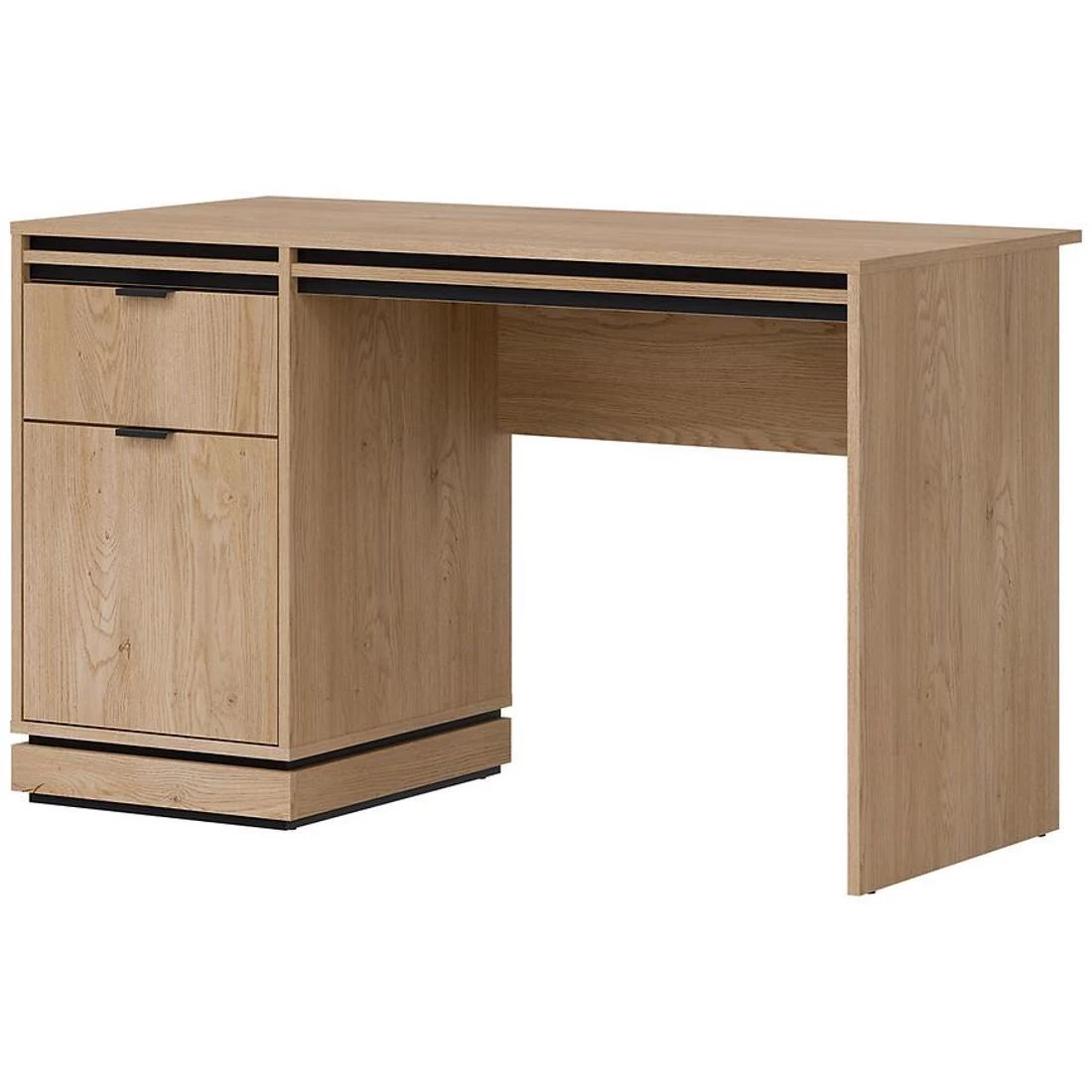 Ferro Fe17 radni sto 126x60x76,5 cm crem hrast torro