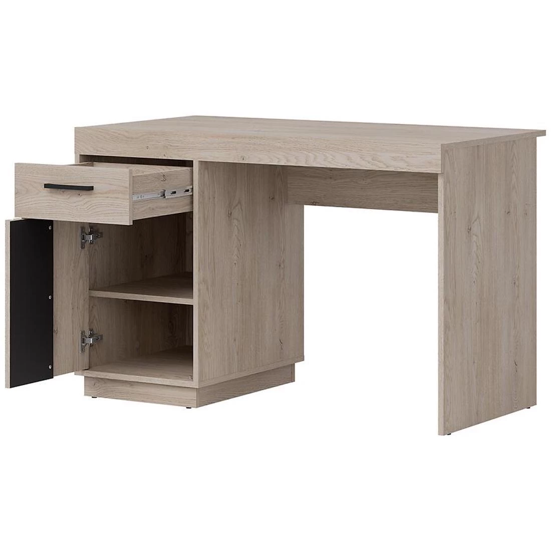 Mati Mi13 radni sto 118x61x77 cm cremona hrast/crna