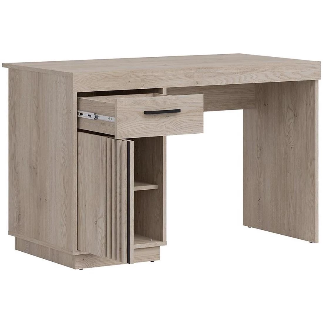 Mati Mi13 radni sto 118x61x77 cm cremona hrast/crna