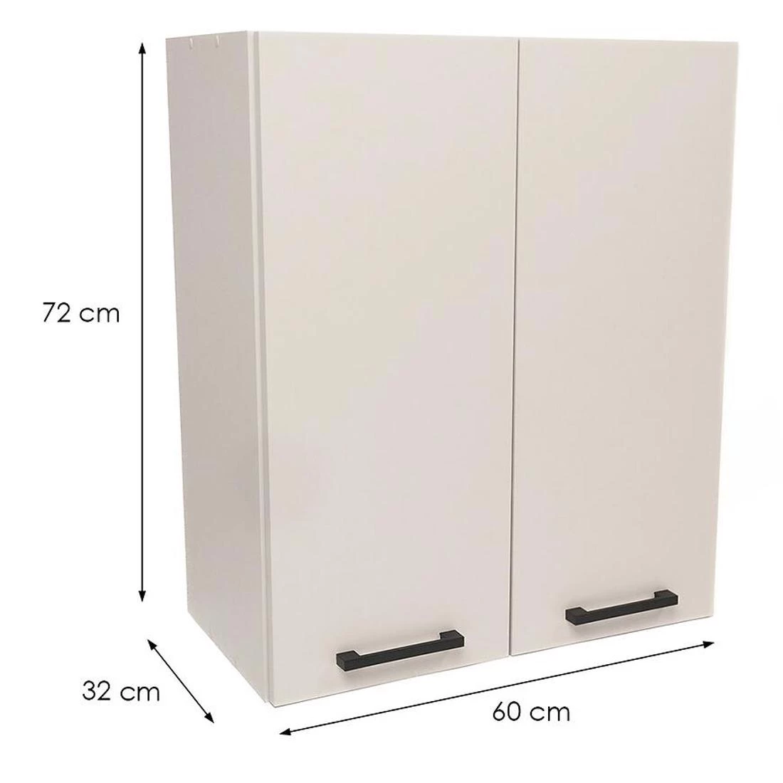 Lucjan 60G2F V72 kuhinjski ormaric 60x30x72 kašmir