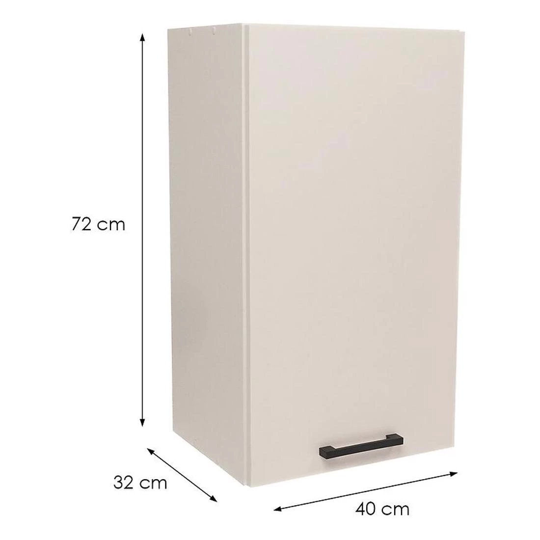 Lucjan G1F 40 V-72 kuhinjski ormaric 40x30x72 kašmir