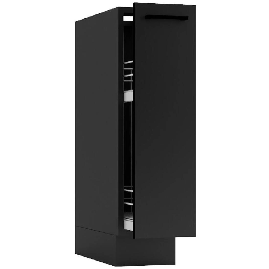 Anika D20 Cargo kuhinjski ormaric + korpa 20x51x82 grafit/grafit