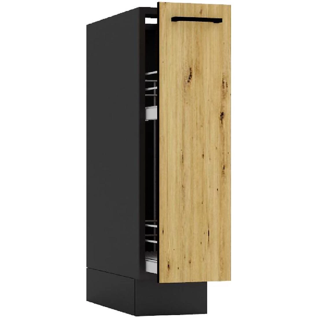 Anika D20 Cargo kuhinjski ormaric + korpa 20x51x82 hrast/grafit