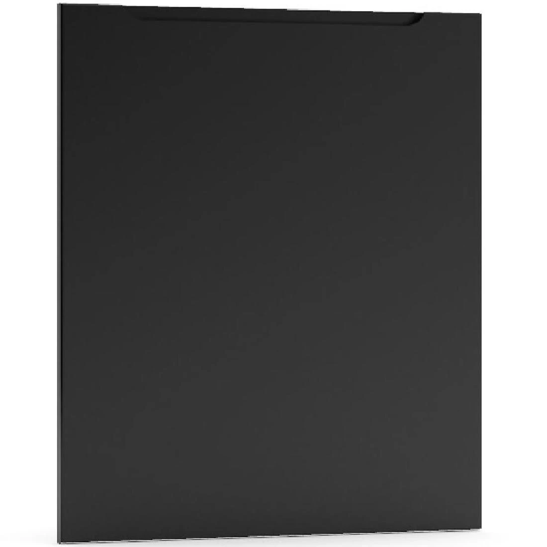 Isabel prednja strana za perilicu 59,6x2x71,3 crna/hrast