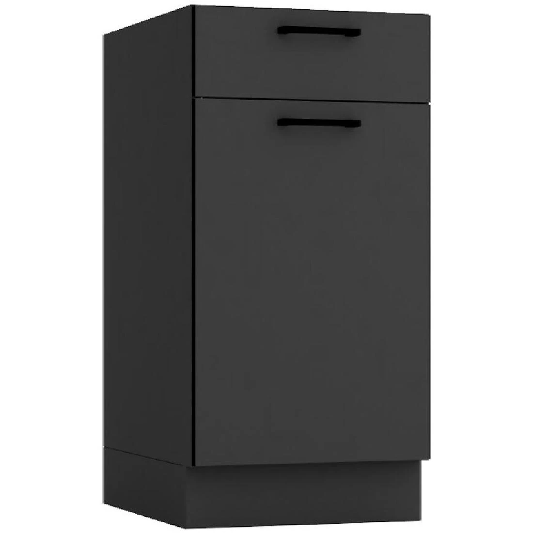 Anika D40S/1 P/L kuhinjski ormaric 40x44,6x82 grafit/grafit