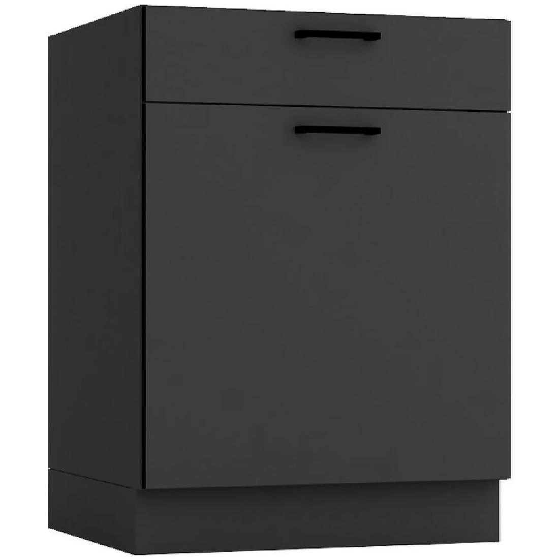 Anika D60S/1 P/L kuhinjski ormaric 60x44,6x82 grafit/grafit