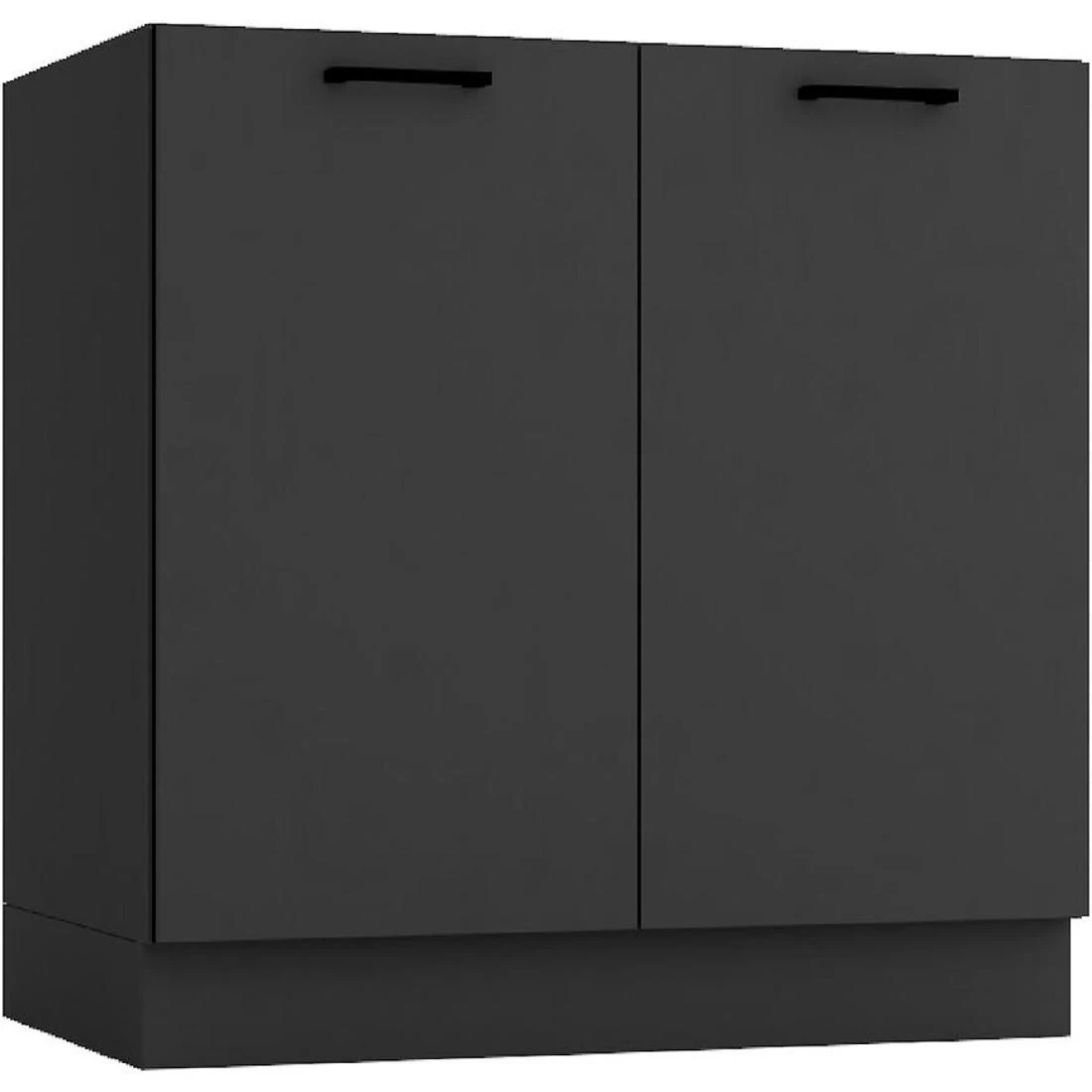 Anika D80ZL kuhinjski ormaric 80x44,6x82 grafit/grafit