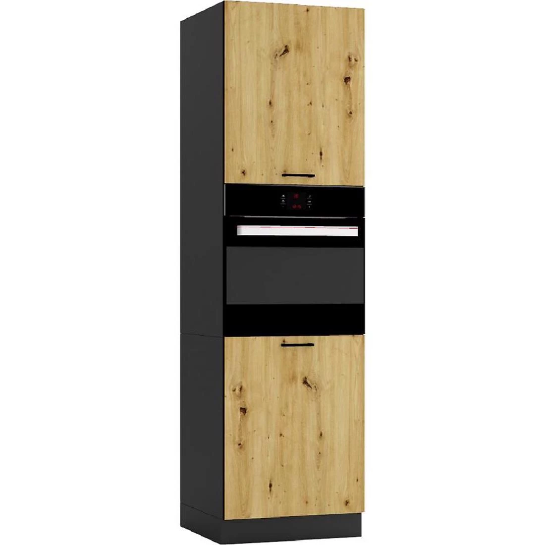 Anika D 60 PK/2133 P/L kuhinjski ormaric 60x56x213,3 hrast/grafit