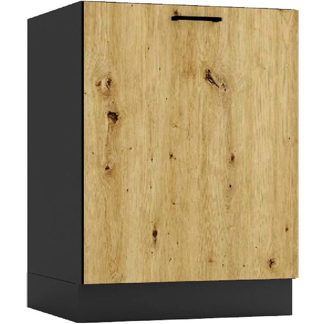 Anika D60ZL P/L i kuhinjski ormaric 60x44,6x82 hrast/grafit