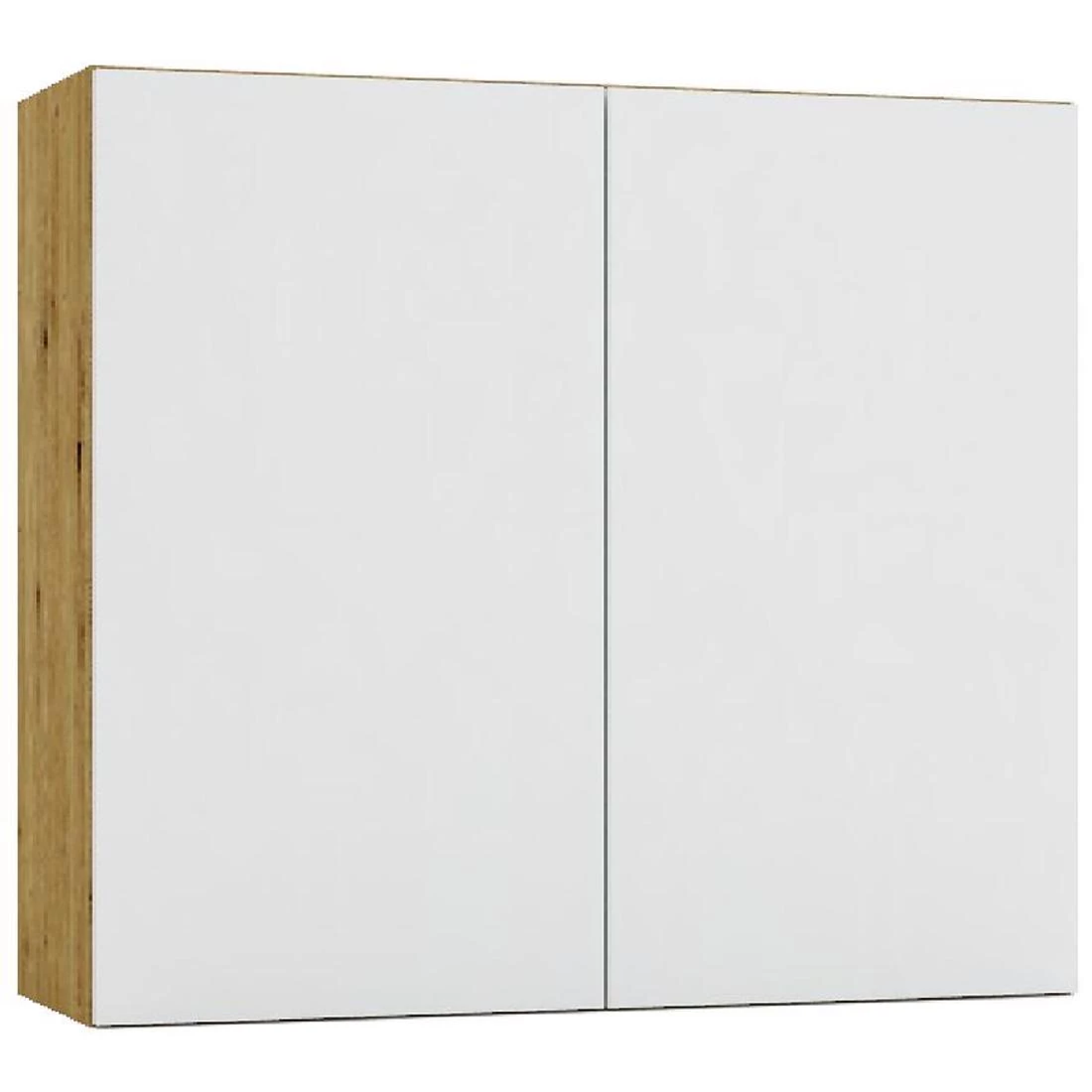 Isabel W80 kuhinjski ormaric, 80x28,8x72 sivi/hrast