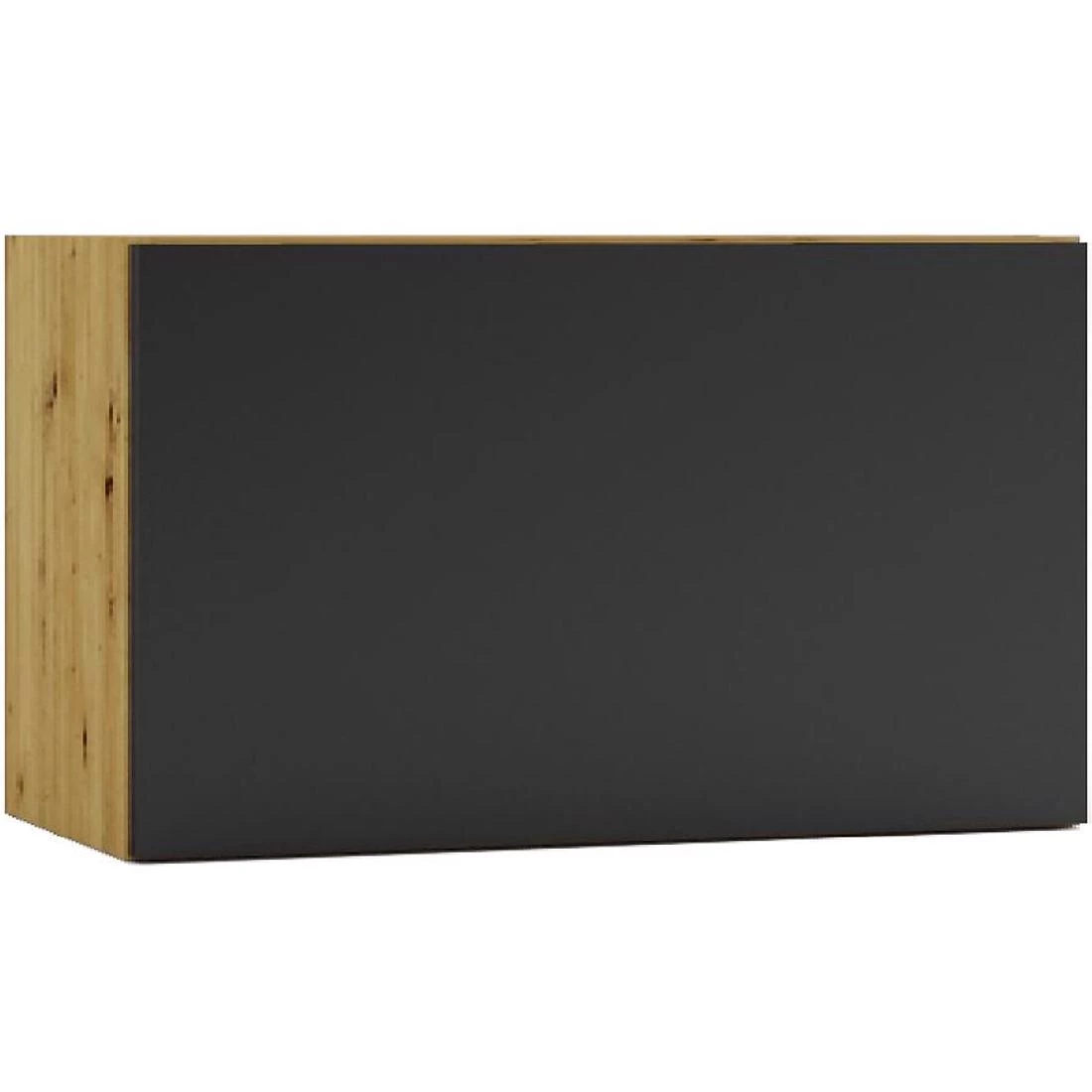 Isabel W60 OKGR kuhinjski ormaric 60x28,8x36 crna/hrast