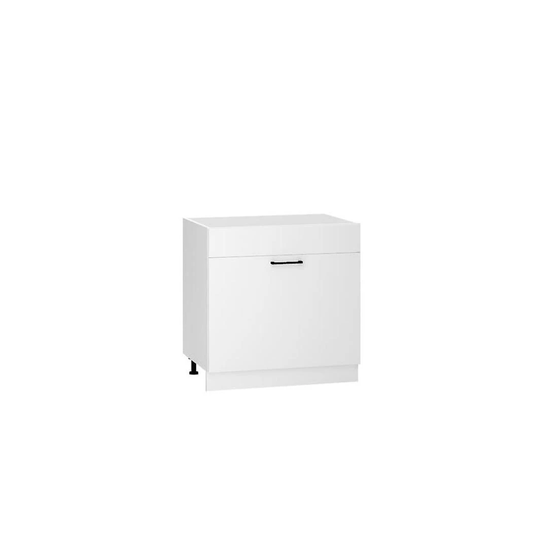 Denis D80ZL S/1 kuhinjski ormaric 80x52,4x82 bela