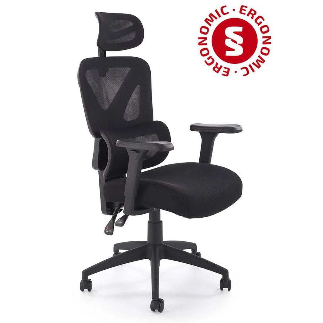 Astral kancelarijska stolica 66x71x123/130 cm crna