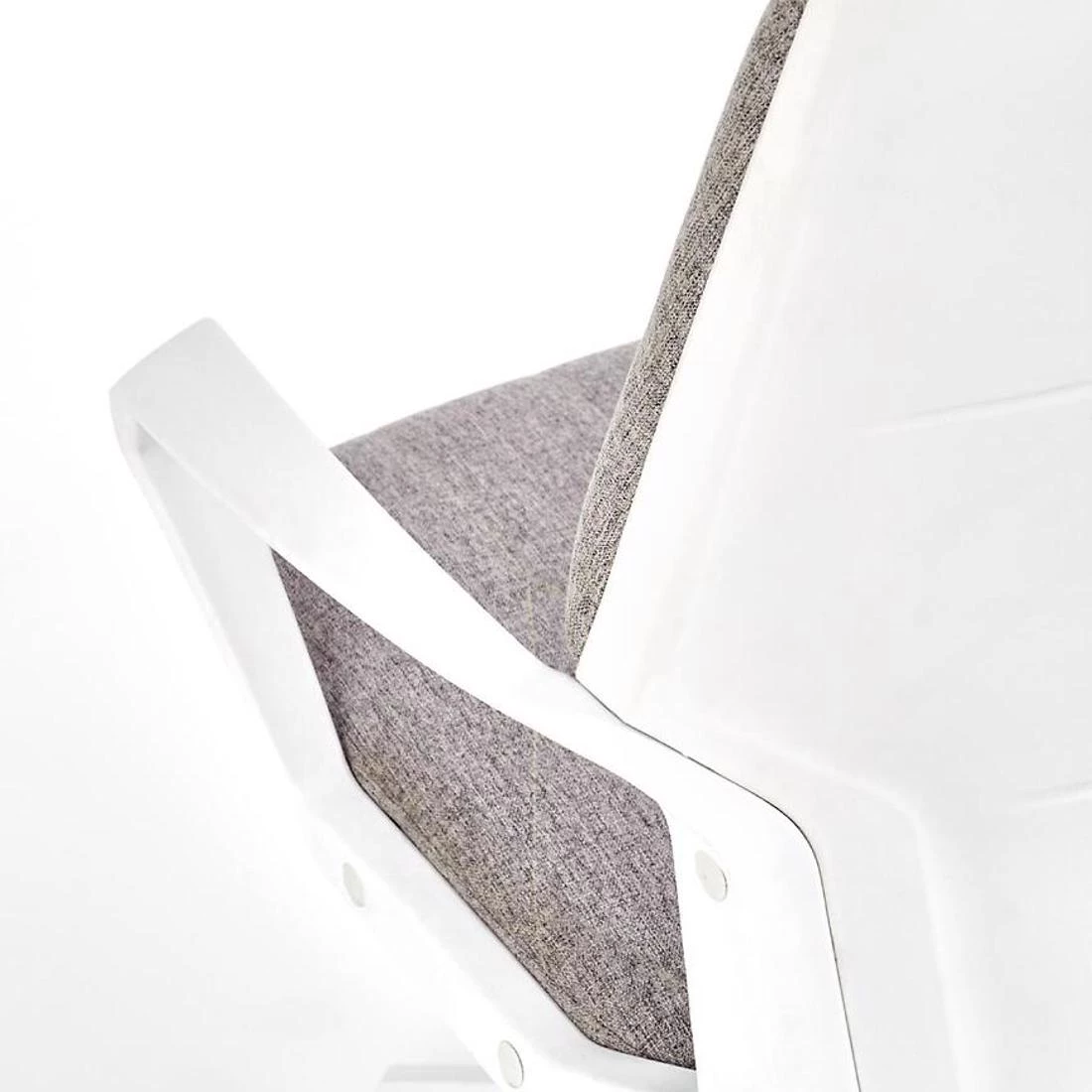 Spin 2 kancelarijska stolica 59x62x99/106 cm bela/svetlosiva