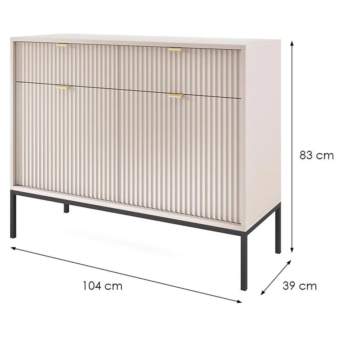 Nova komoda 104x39x83 kašmir