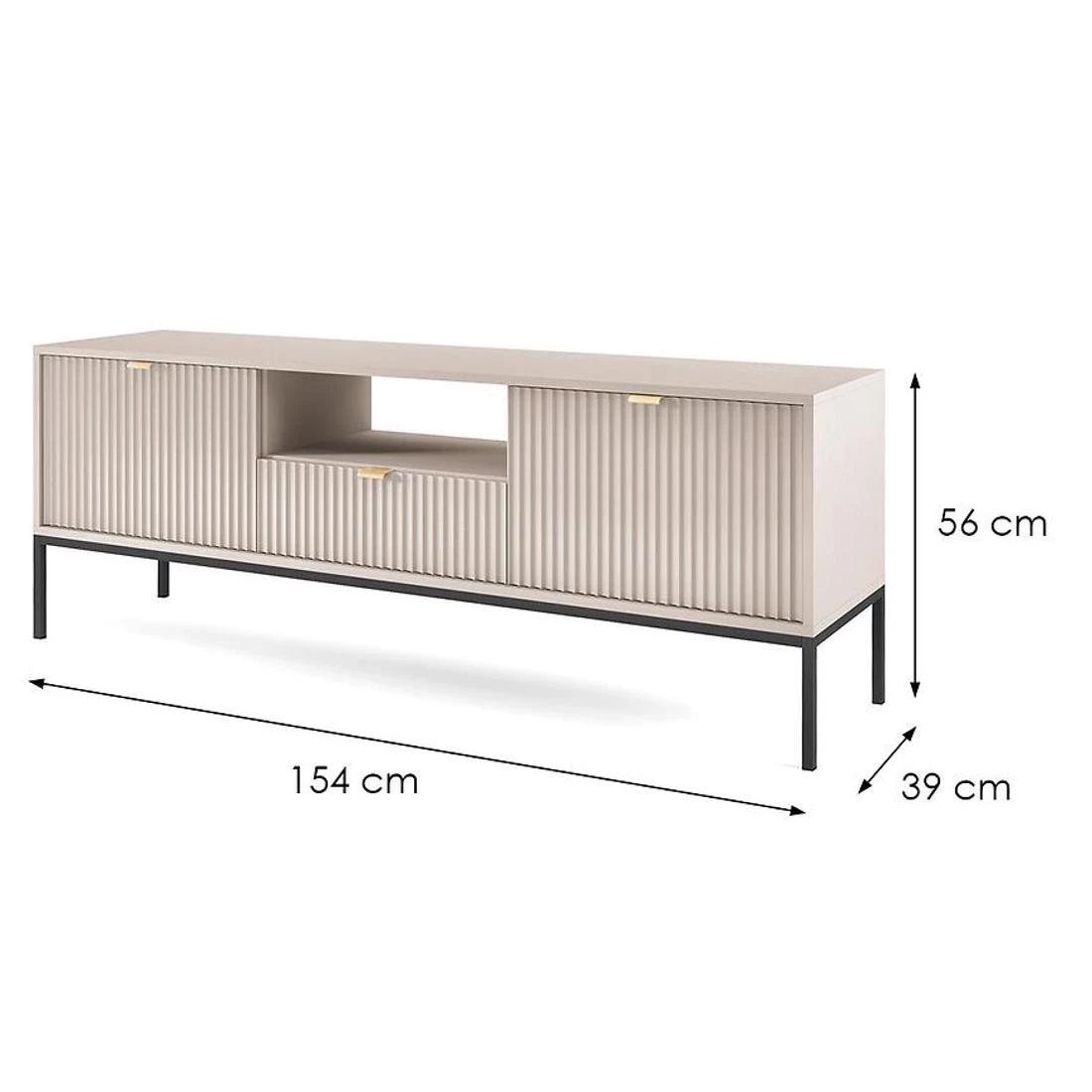 Nova TV stalak 154x39x56 kašmir