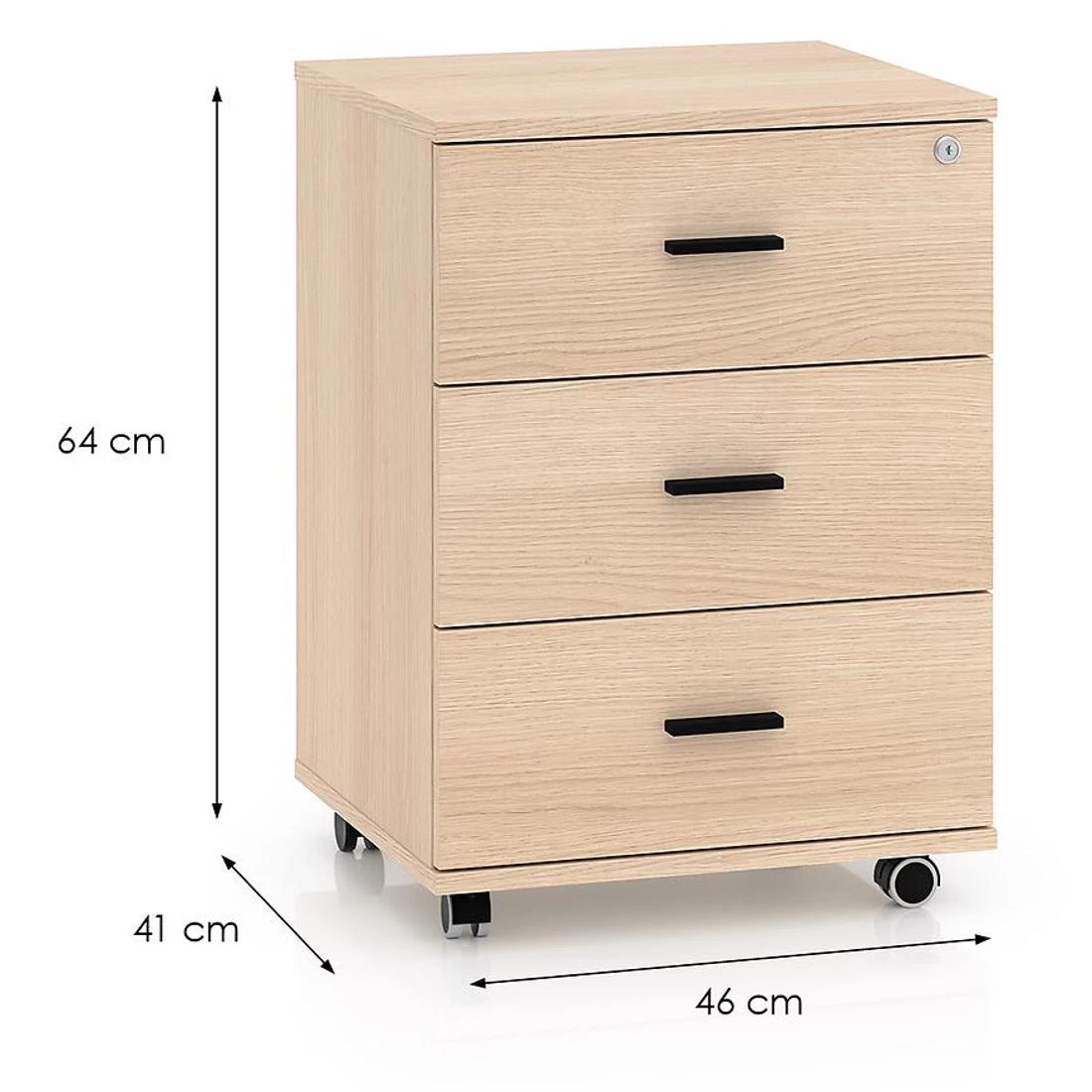 Odelis 07 fiokar 46x41x64 cm lindberg hrast
