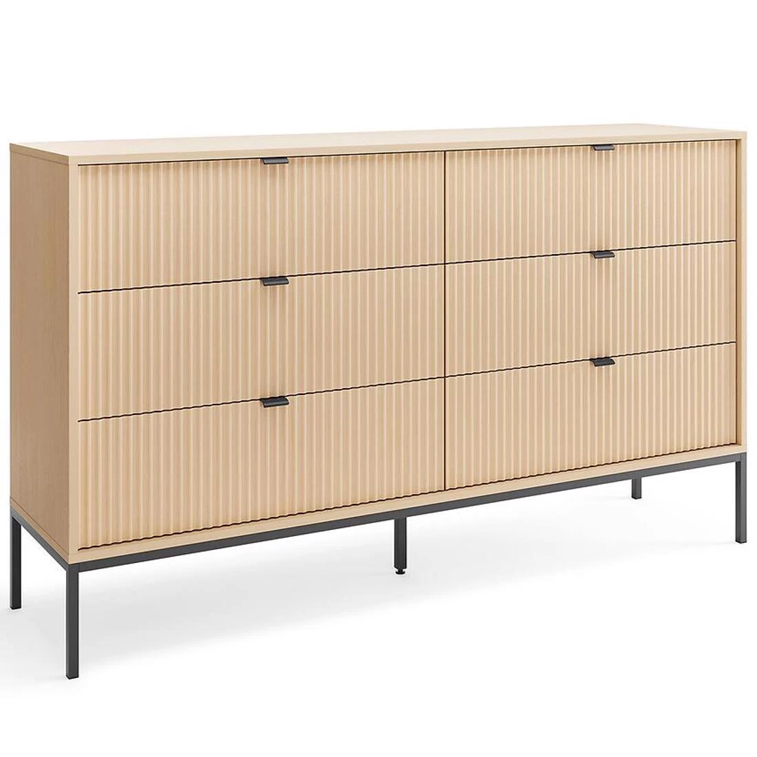 Nks154 komoda 154x39x83 hrast