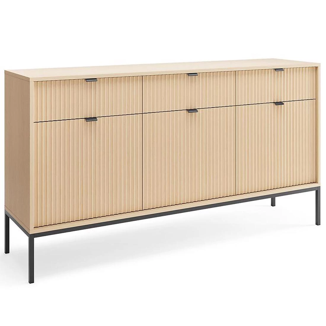 Ksz154 komoda 154x39x83 hrast