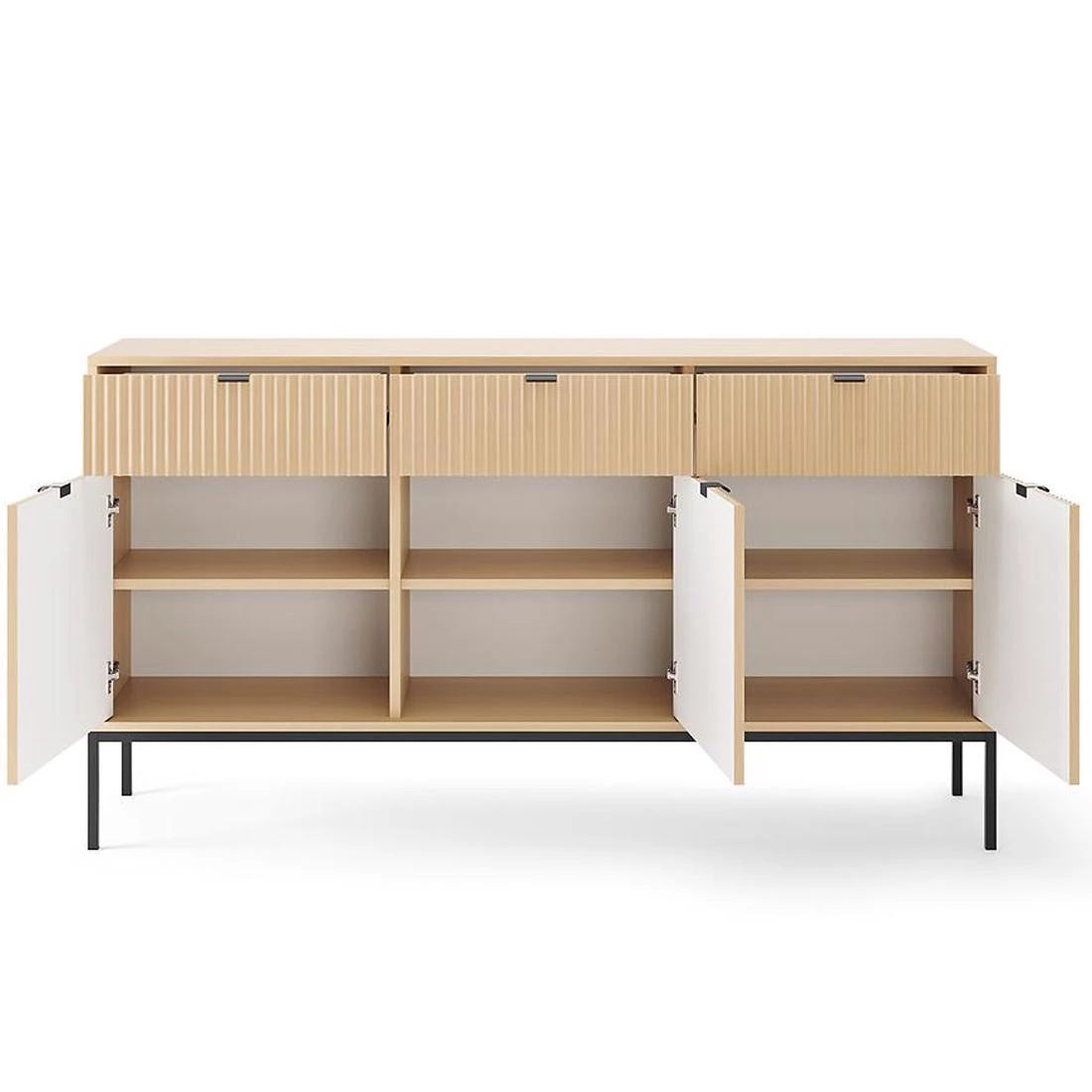 Ksz154 komoda 154x39x83 hrast