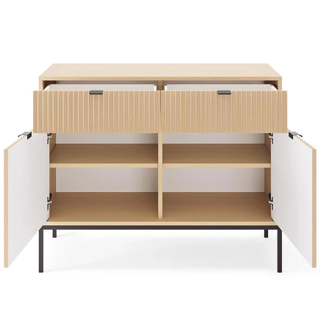 Nova komoda 104x39x83 hrast