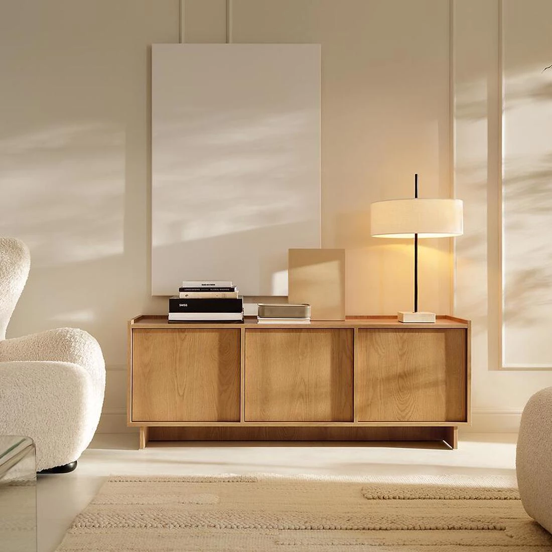 Yasumi tv komoda 147x39x55 hrast
