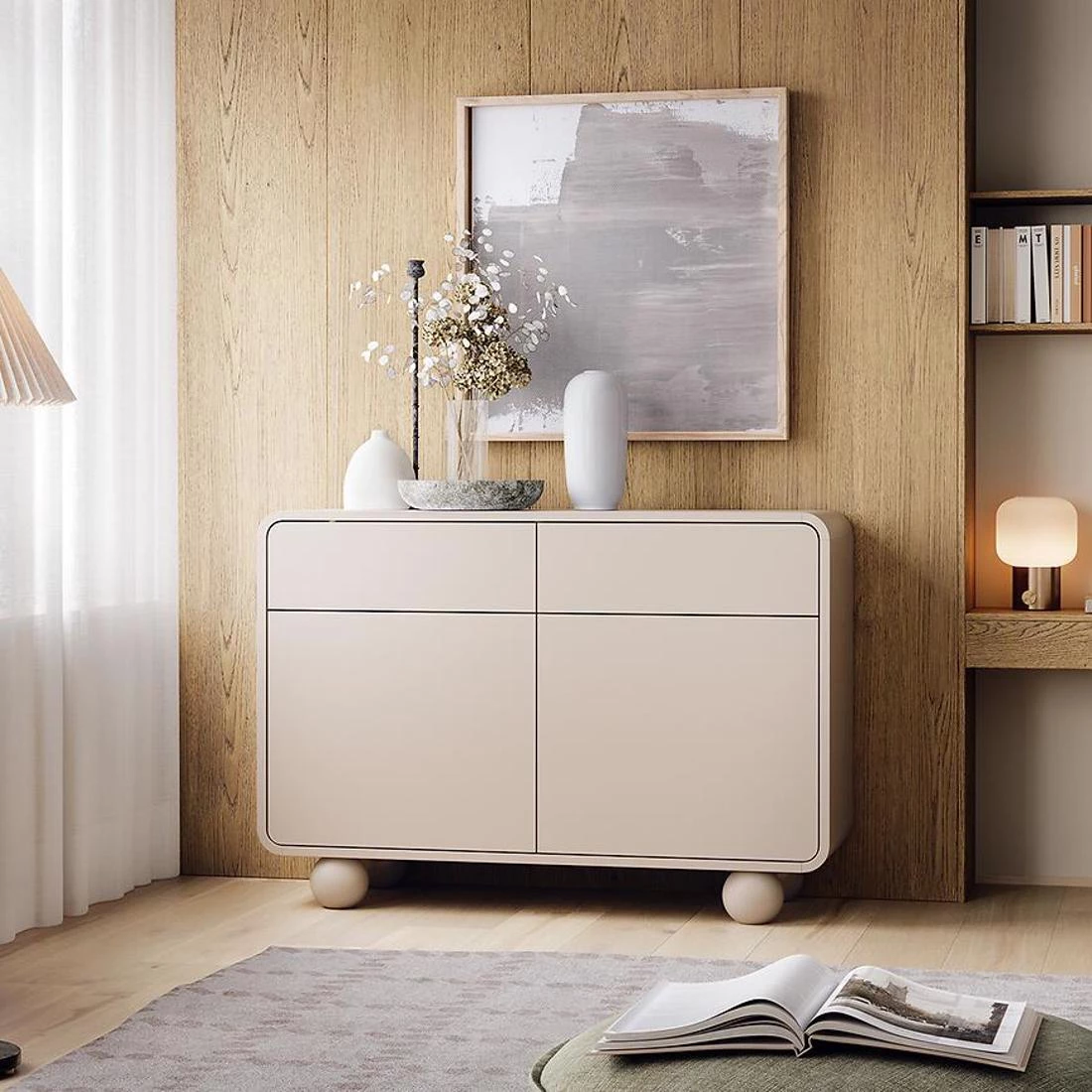 Albion komoda 108x39x75 kašmir