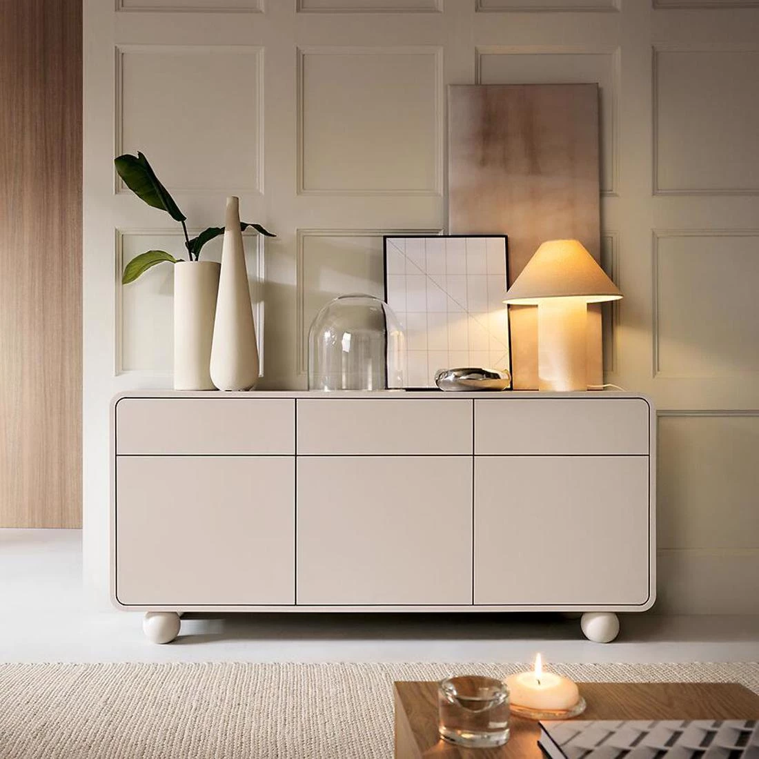 Albion komoda 160x39x75 kašmir