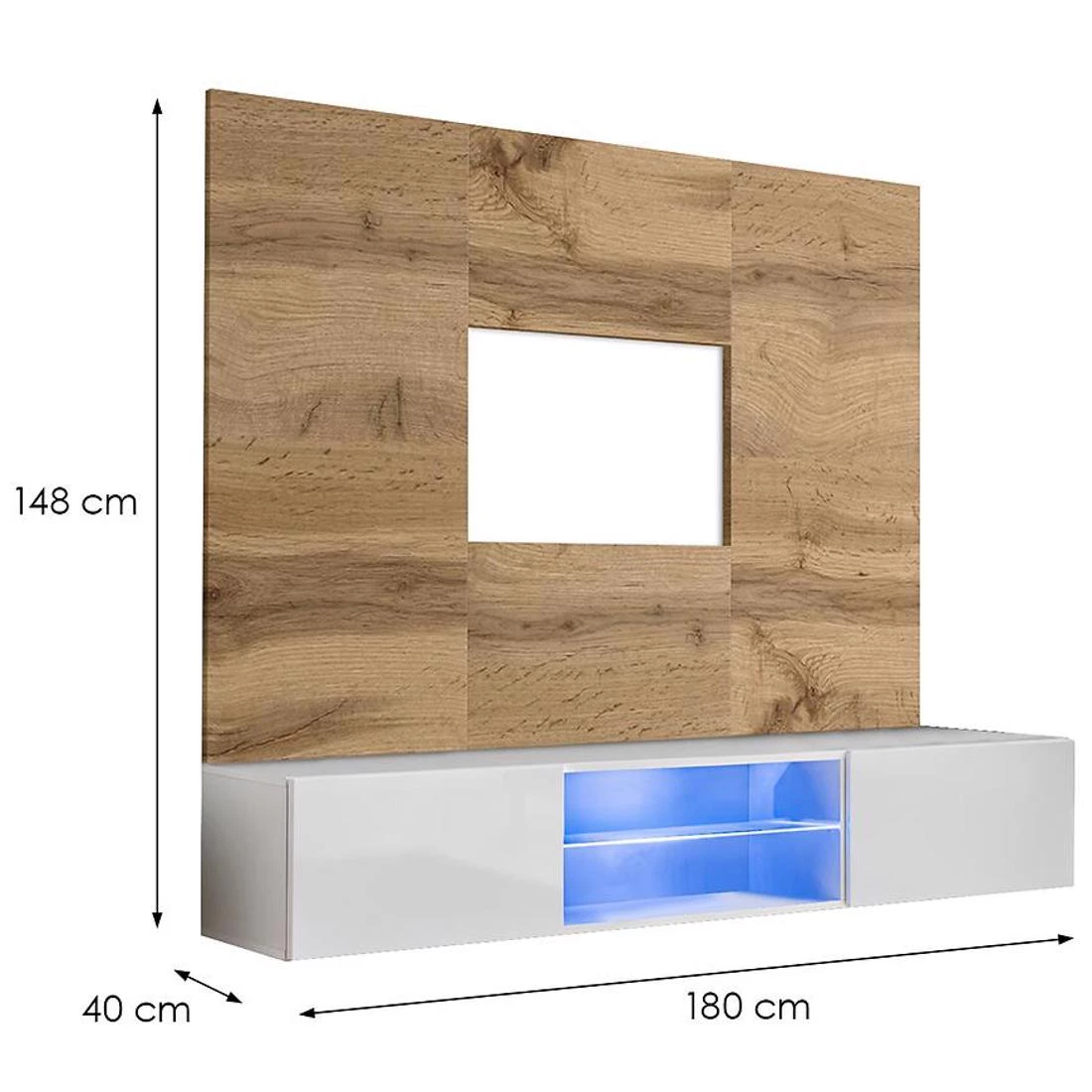SWITCH regal 180x40x148 wotan/bela