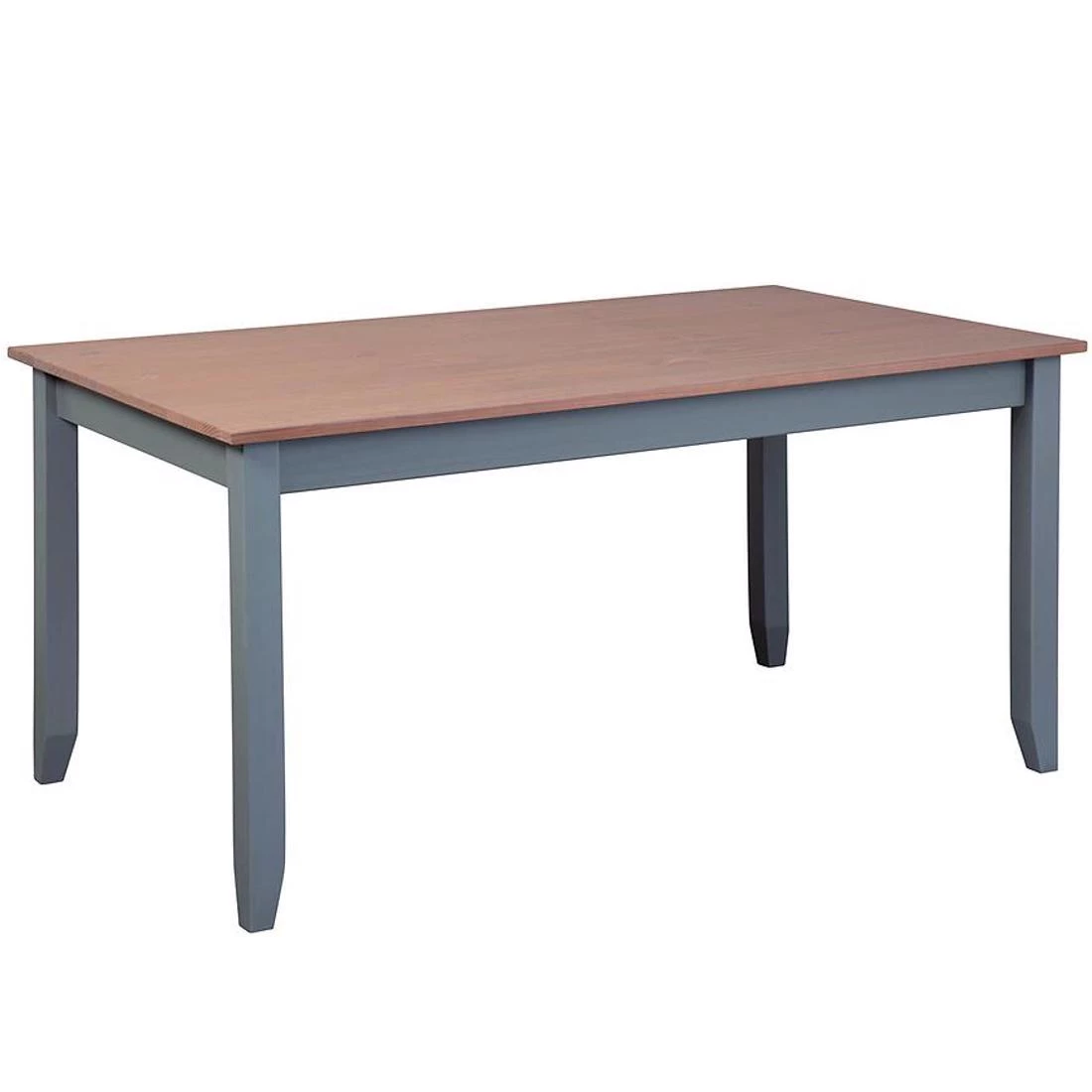 Luzerna stol 90x160x75 cm siva/hrast